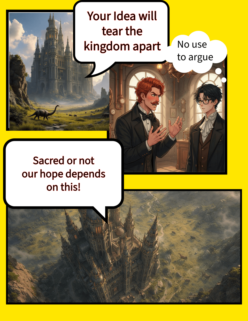 First Page of my Comic&nbsp;Book