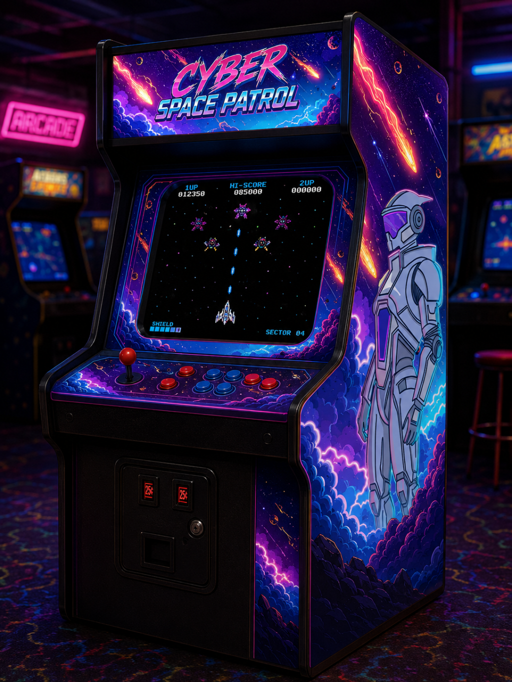 Cyber Patrol 80’s&nbsp;Style